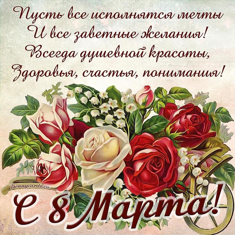 С 8 Марта, милые дамы!.